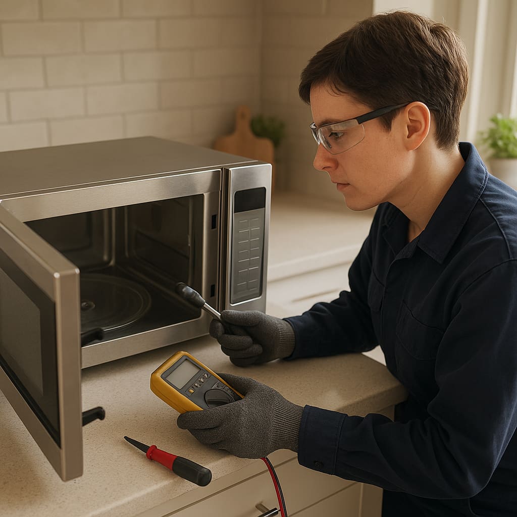 Mikrowelle Reparatur